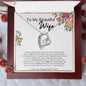 To My Beautiful Wife Love Knot Necklace