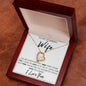 TO MY STUNNING WIFE FOREVER LOVE NECKLACE