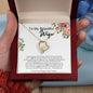 To My Beautiful Wife Love Knot Necklace