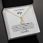 To My Stunning Wife Alluring Beauty Necklace