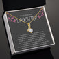 TO MY BEAUTIFUL DAUGHTER ALLURING BEAUTY NECKLACE
