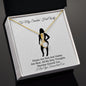 To My Smokin' Hot Wife Alluring Beauty Necklace