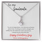 To My Soulmate Alluring Beauty Necklace