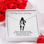 To My Smokin' Hot Wife Alluring Beauty Necklace