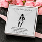 To My Smokin' Hot Wife Alluring Beauty Necklace