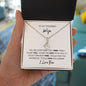 To My Stunning Wife Alluring Beauty Necklace