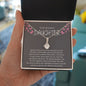 TO MY BEAUTIFUL DAUGHTER ALLURING BEAUTY NECKLACE
