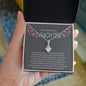 TO MY BEAUTIFUL DAUGHTER ALLURING BEAUTY NECKLACE