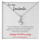 To My Soulmate Alluring Beauty Necklace