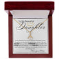 TO MY BEAUTIFUL DAUGHTER ALLURING BEAUTY NECKLACE