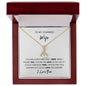 To My Stunning Wife Alluring Beauty Necklace