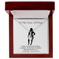 To My Smokin' Hot Wife Alluring Beauty Necklace