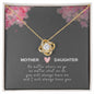 Mother Daughter Love Knot Necklace