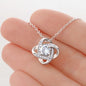 TO MY SOULMATE LOVE KNOT NECKLACE