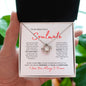 TO MY BEAUTIFUL SOULMATE LOVE KNOT NECKLACE