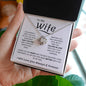 TO MY WIFE LOVE KNOT NECKLACE