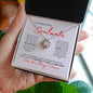 TO MY BEAUTIFUL SOULMATE LOVE KNOT NECKLACE