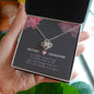 Mother Daughter Love Knot Necklace