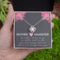 MOTHER DAUGHTER LOVE KNOT NECKLACE