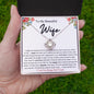 TO MY BEAUTIFUL WIFE LOVE KNOT NECKLACE