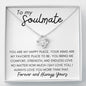 TO MY SOULMATE LOVE KNOT NECKLACE