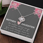 MOTHER DAUGHTER LOVE KNOT NECKLACE