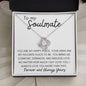 TO MY SOULMATE LOVE KNOT NECKLACE