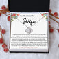 TO MY BEAUTIFUL WIFE LOVE KNOT NECKLACE
