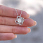 TO MY BEAUTIFUL SOULMATE LOVE KNOT NECKLACE