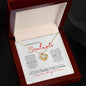 TO MY BEAUTIFUL SOULMATE LOVE KNOT NECKLACE
