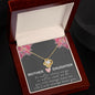 MOTHER DAUGHTER LOVE KNOT NECKLACE