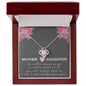 MOTHER DAUGHTER LOVE KNOT NECKLACE