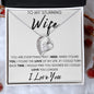 TO MY STUNNING WIFE FOREVER LOVE NECKLACE