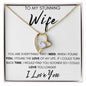 TO MY STUNNING WIFE FOREVER LOVE NECKLACE